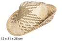 Sombrero paja Borsalino bicolor