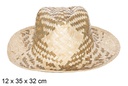 Sombrero paja Basic bicolor