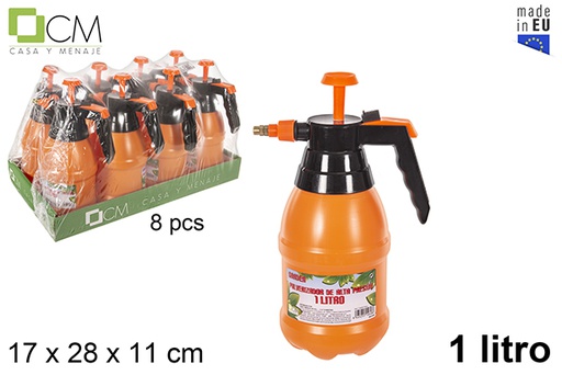 [114648] Orange high pressure sprayer 1 l.