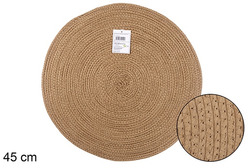 [112449] Natural paper rope trivet 45 cm