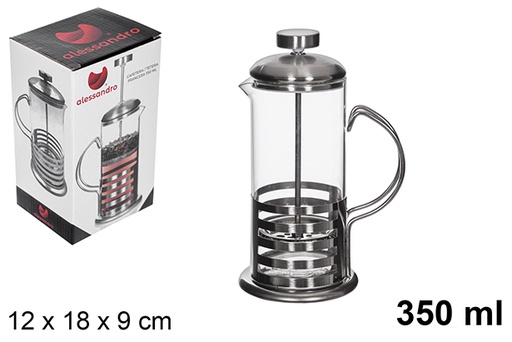 [112971] Cafetière/théière française 350 ml