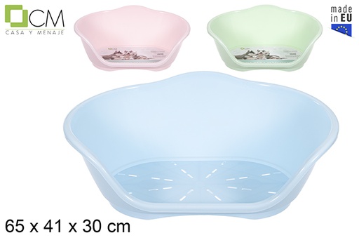 [114550] Pet crib pastel colors 65x41x30 cm