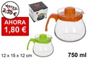 Jarra café colores surtidos 750 ml