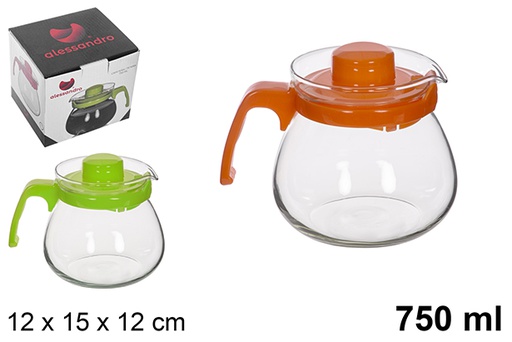 [112864] Coffee jug assorted colors 750 ml
