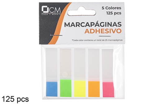 [111717] Marque-pages transparents/couleurs  