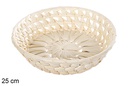 Cesta maíz redonda natural 25 cm