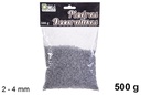 Black decorative stone 2-4 mm (500 gr.)
