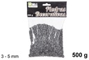 Piedra decorativa negra 3-5 mm (500 gr.)