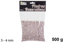 Pink decorative stone 3-4 mm (500 gr.)