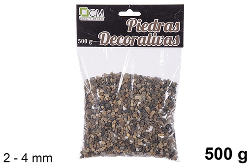 [114284] Pierre décorative couleur assortie 2-4 mm (500 gr.)