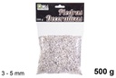 Pedra decorativa natural 3-5 mm (500 gr.)