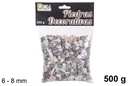 Pierre décorative couleur assortie 6-8 mm (500 gr.)