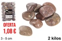 Piedra decorativa chocolate 3-5 cm (2 kg)