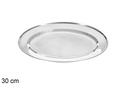 Bandeja ovalada acero inoxidable 30 cm