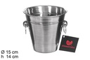 Cubitera acero inoxidable mate 14 cm