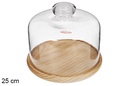 Quesera cristal 25 cm