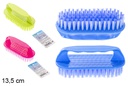 Brosse de nettoyage avec manche de couleur assortie 13,5 cm