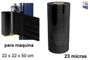 Film estirable negro para automática 23 micras
