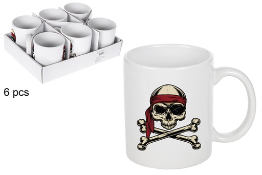 [115432] Taza cerámica pirata