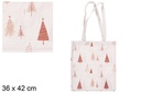 Bolsa tela Navidad oferta. 36x42 cm