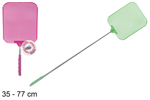 [115527] Pagaia schiacciamosche pieghevole 35-77 cm