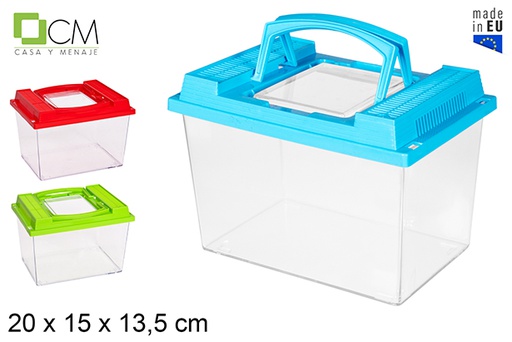 [102994] PECERA PLASTICO 20X14X15