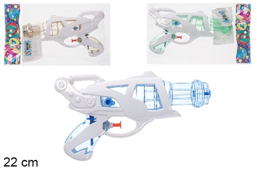 [115556] Pistola ad acqua colorata 22 cm