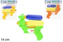 Pistola de agua color 14 cm