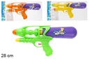 Pistola de agua color 28 cm