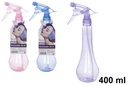Botella plástico con pulverizador colores surtidos 400 ml
