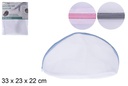 Sac filet pour lavage chaussure avec fermeture éclair 33x23 cm