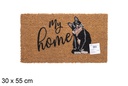 Felpudo coco Gato my home 30x55 cm