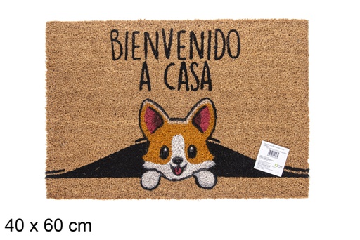 [115724] Coconut doormat Bienvenido a casa 40x60 cm