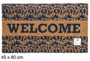 Felpudo coco Welcome 45x80 cm
