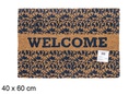 Felpudo coco Welcome 40x60 cm
