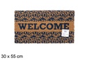 Felpudo coco Welcome 30x55 cm
