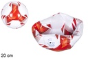 Red Team plastic soccer ball 20 cm