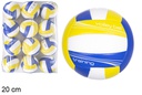 Bola de voleibol tricolor clássica 20 cm