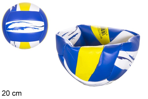 [115860] Tricolor classic volleyball 20 cm