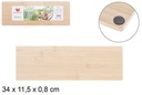 Tabla de bambú para aperitivos 34x11,5 cm