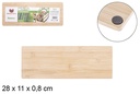 Tabla de bambú para aperitivos 28x11 cm