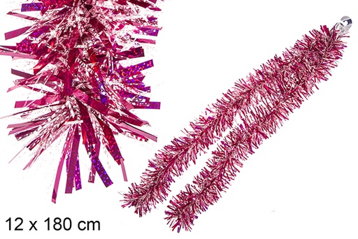 [116702] Boa large fuchsia Snow 12x180 cm