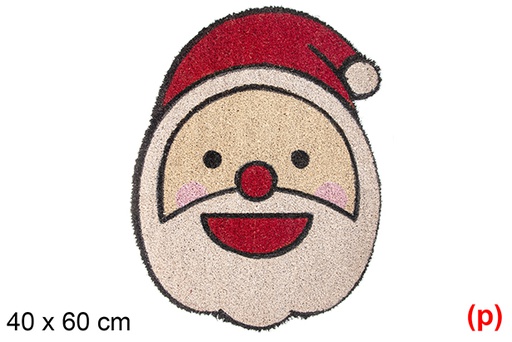 [117022] Paillasson en forme de Père Noël 40x60cm