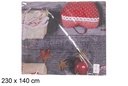 Mantel decoración navideña 230x140 cm