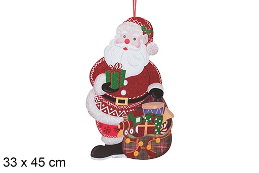 [117444] Papa Noel Feliz Navidad 33x45 cm