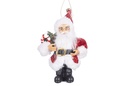 Santa Claus PVC dress red sequins 13 cm