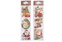 Pack 3 pegatinas Navidad surtidas en blister