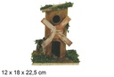 Molino en base de madera en caja 12x18 cm
