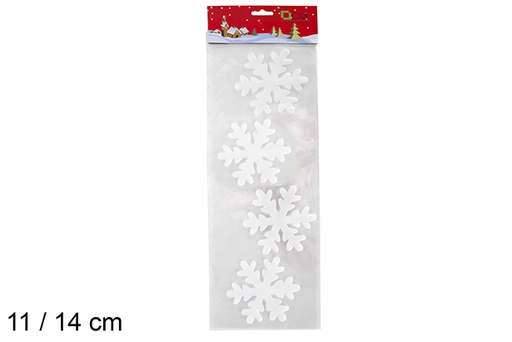 [118151] Copos de nieve gel 11cm+14cm