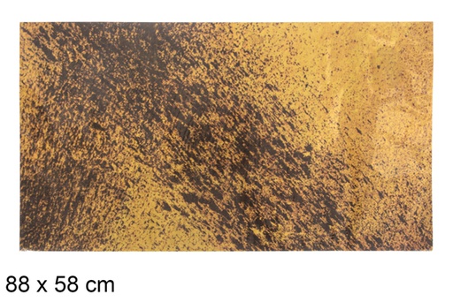 [118318] Carta montagna decorativa natalizia 88x58 cm